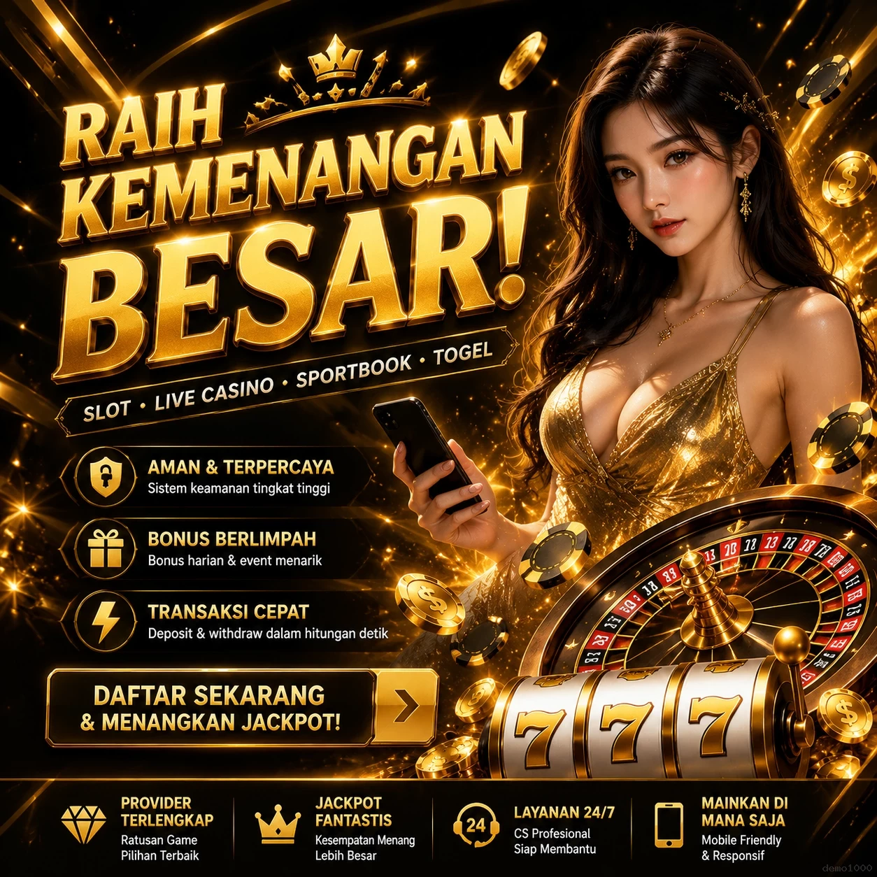 demo1000 Fitur Menarik